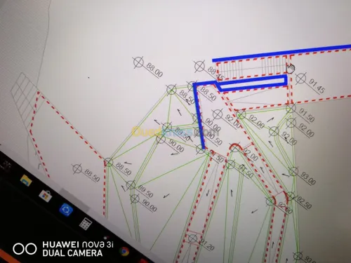 Travaux topographiques 