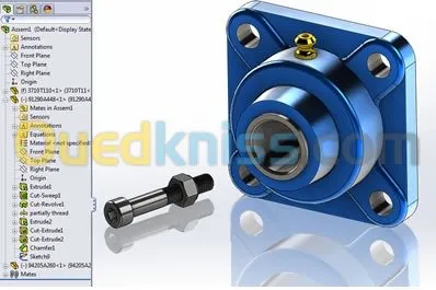 Concepteur dessinateur CAO solidworks