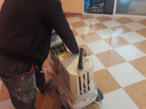 Poncage - lustrage et nettoyage 