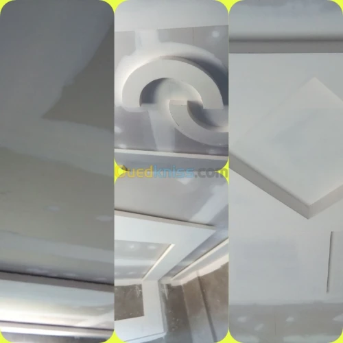 Tt trvaux placo platre pvc mur plafond