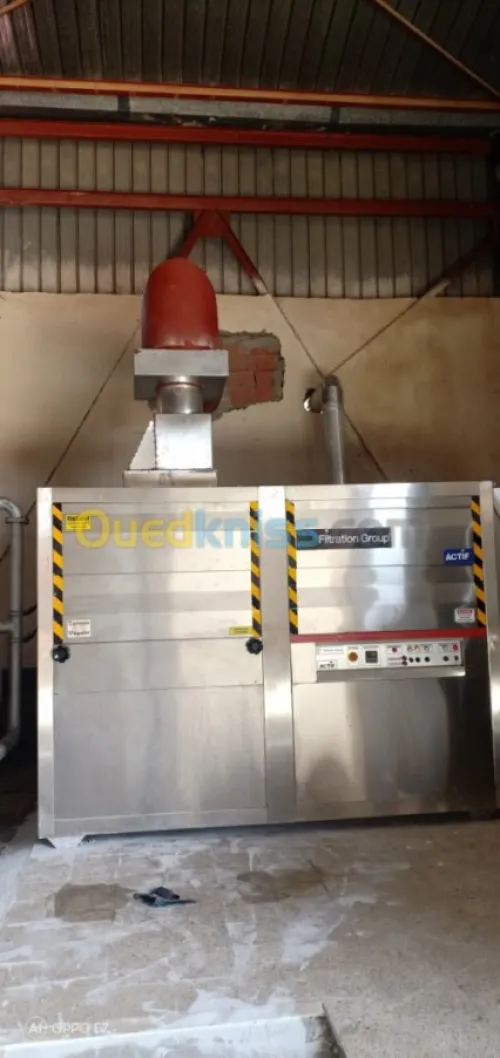 Fabrication et installation  des filtr