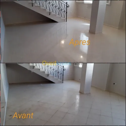 Ponçage carrelage