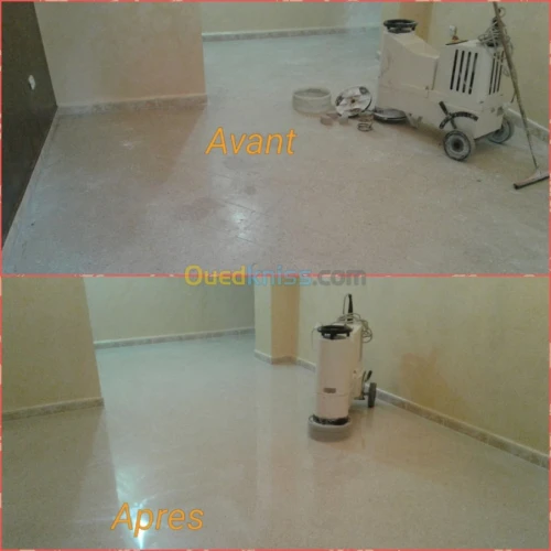 Ponçage carrelage