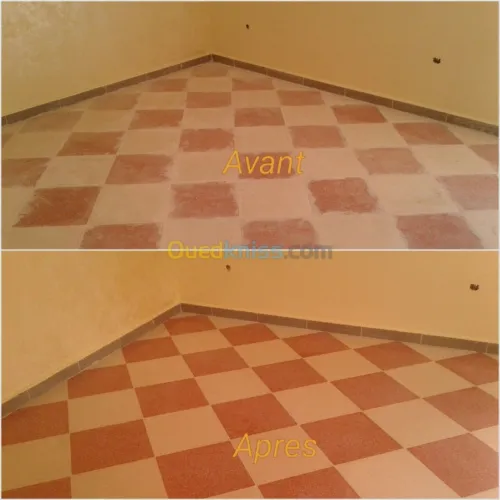Ponçage carrelage