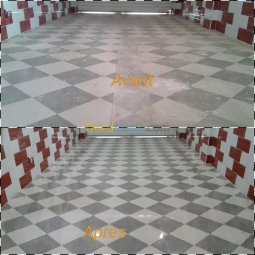 Ponçage carrelage