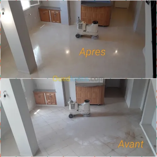Ponçage carrelage