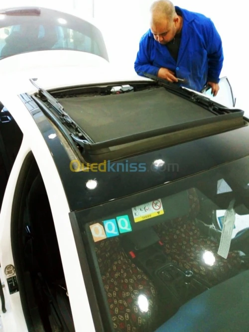 Rideaux toit ouvrant 