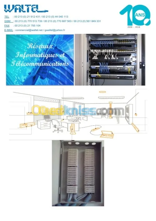 RESEAUX INFORMATIQUE ET TELEPHONIQUE 
