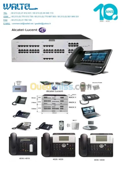 RESEAUX INFORMATIQUE ET TELEPHONIQUE 