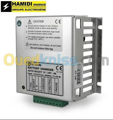 Chargeur de batterie 12/24V DATAKOM EM