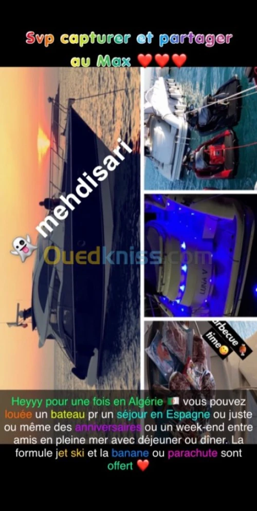 Location de bateaux et yacht de luxe 