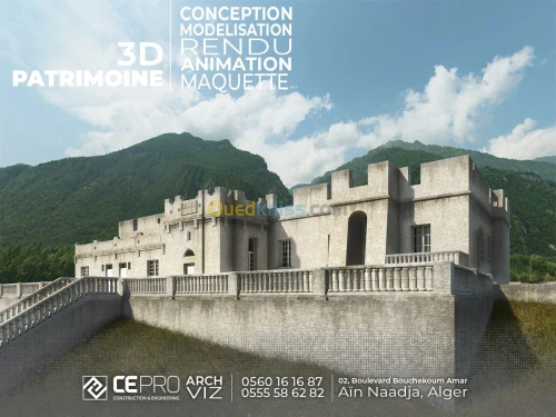 Architcture Rendu Animation 2D 3D