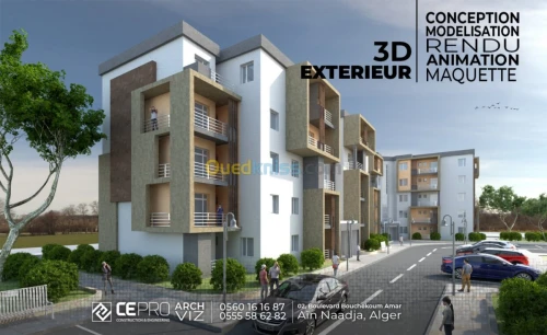 Architcture Rendu Animation 2D 3D