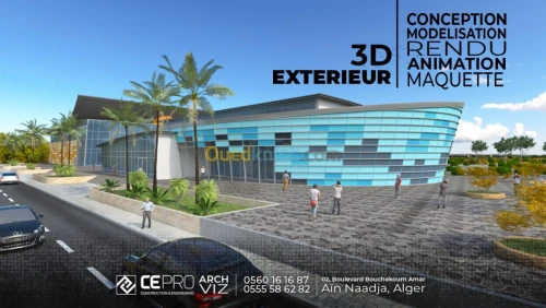 Architcture Rendu Animation 2D 3D