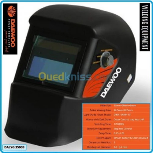 Daewoo Casque Soudure