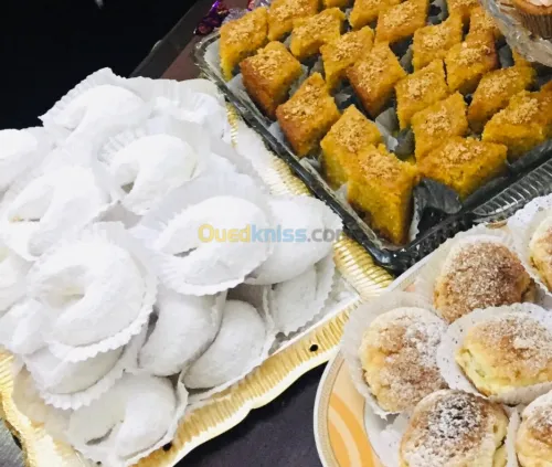 Gâteaux et les salés 
