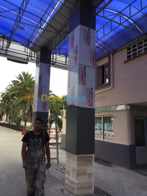 Decoration allucobond 