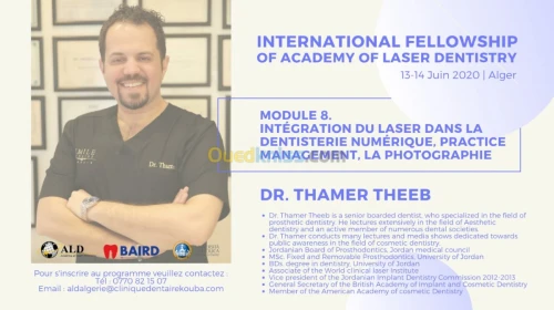 Mastership en Laser Dentaire 2019-2020
