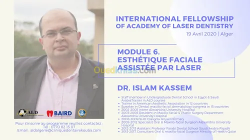 Mastership en Laser Dentaire 2019-2020