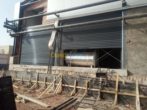 rideaux motorisés + gestion d'accées  