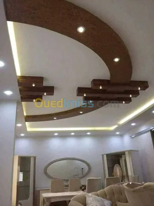 ديكورات حديثة placo plater