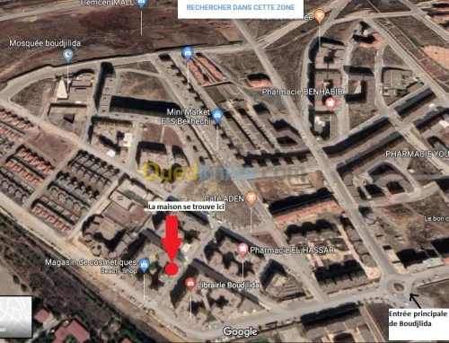 Vente Appartement F3 Tlemcen Tlemcen