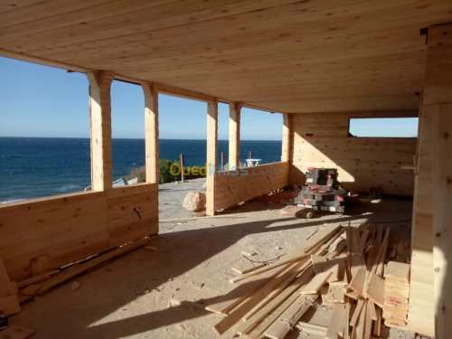Construction  maison en boix 