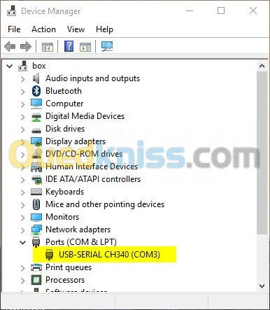 Convertisseur USB Serie RS232 DB9