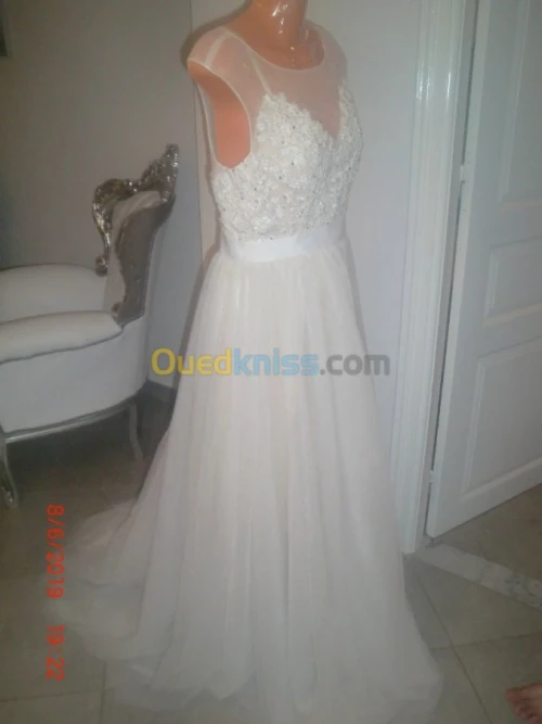 Location robe blanche 