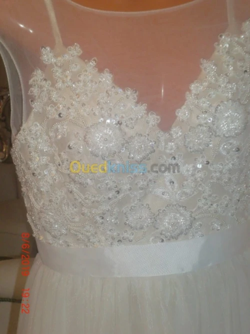 Location robe blanche 