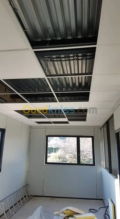 Mur rideau et Alucobond 