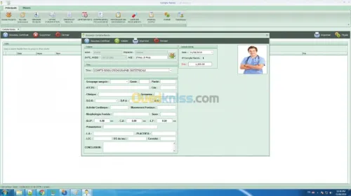 Logiciel Gestion de Cabinet Médical