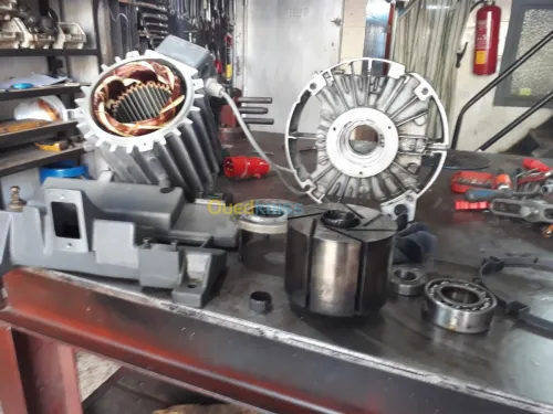 rebobinage moteur,poste à souder PM/GM