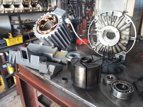 rebobinage moteur,poste à souder PM/GM