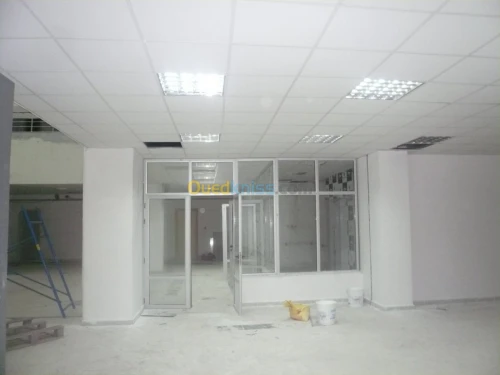 PLACOPLATRE - FAUX PLAFOND-PARQUET. PVC