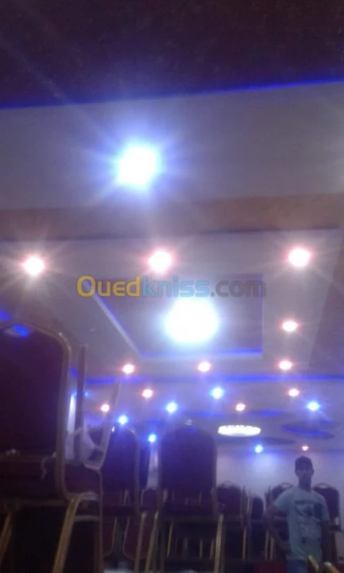 PLACOPLATRE - FAUX PLAFOND-PARQUET. PVC