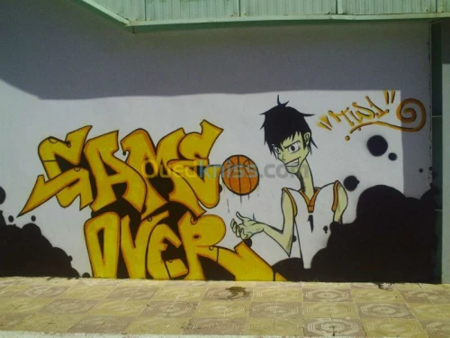 peinture murale (graffiti )