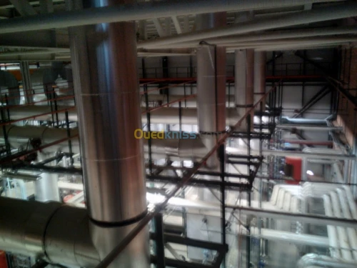 industry and packaging pipes and tank