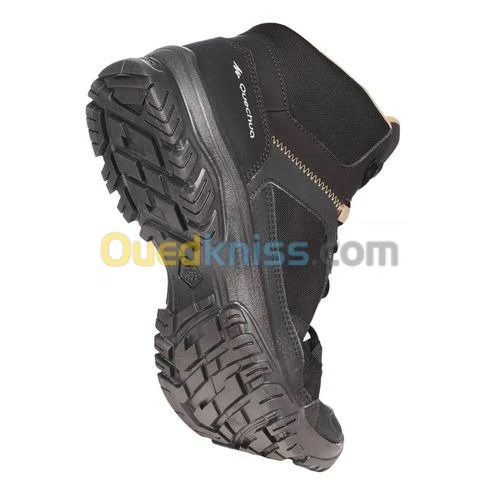 Chaussure Homme de Randonnée Mid  Noir QUECHUA DECATHLON