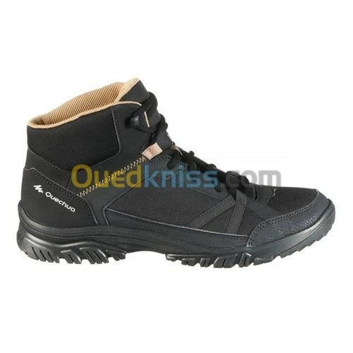 Chaussure Homme de Randonnée Mid  Noir QUECHUA DECATHLON