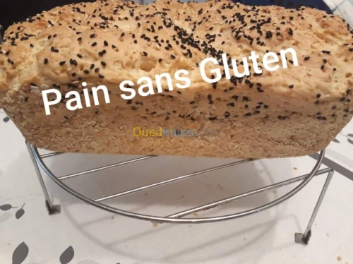 Pain et pâtisseries sans gluten