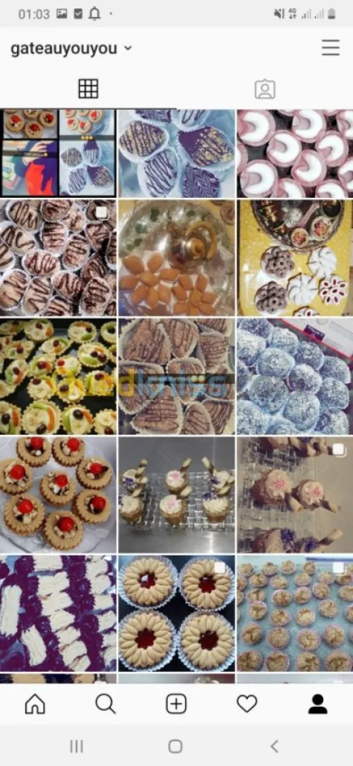 Offre pour commande de gâteaux 