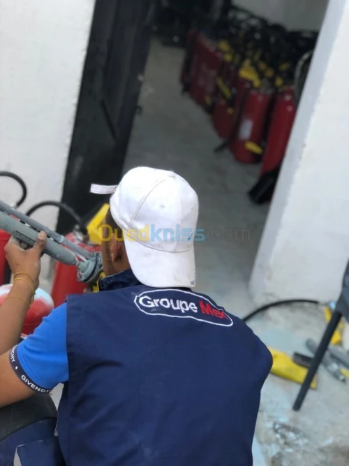 Vente,recharge,maintenance extincteur