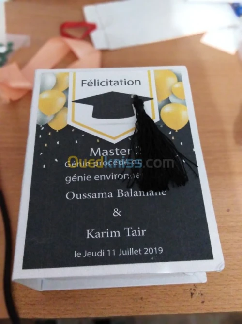 Boite personnalisé 