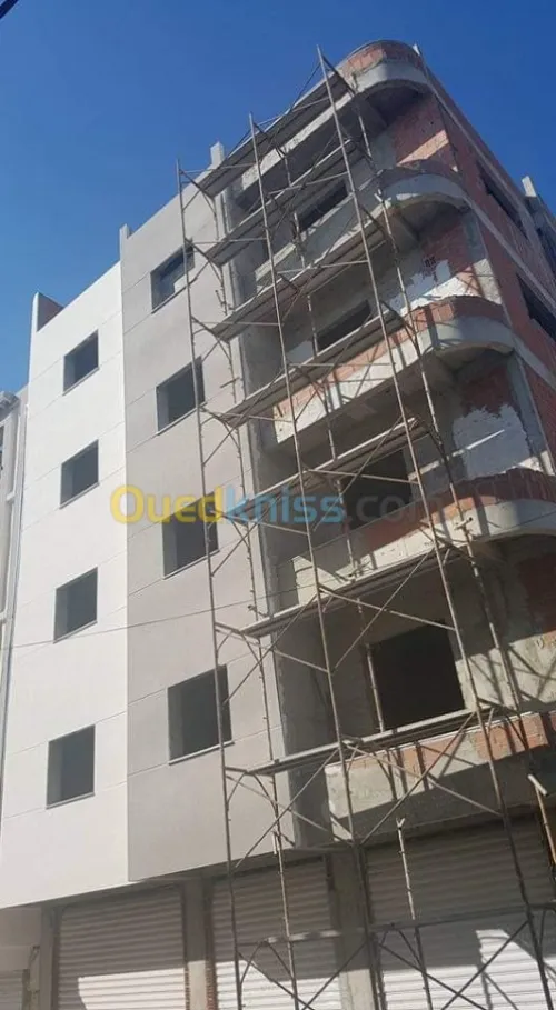 Revêtement de façade en monocouche 