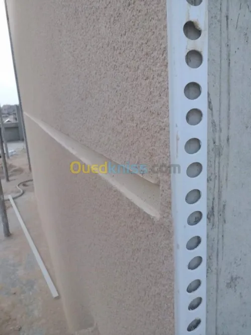 Revêtement de façade en monocouche 