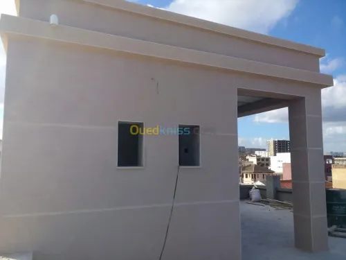 Revêtement de façade en monocouche 