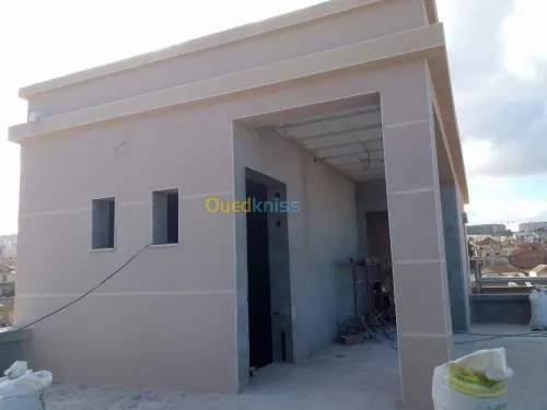 Revêtement de façade en monocouche 