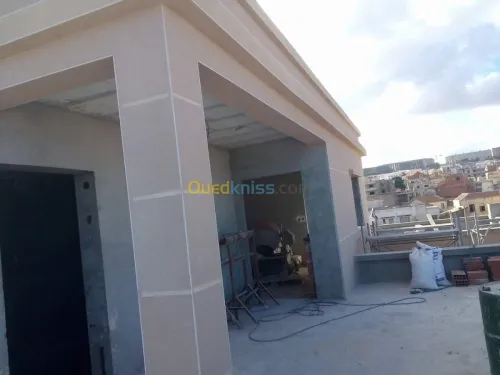 Revêtement de façade en monocouche 