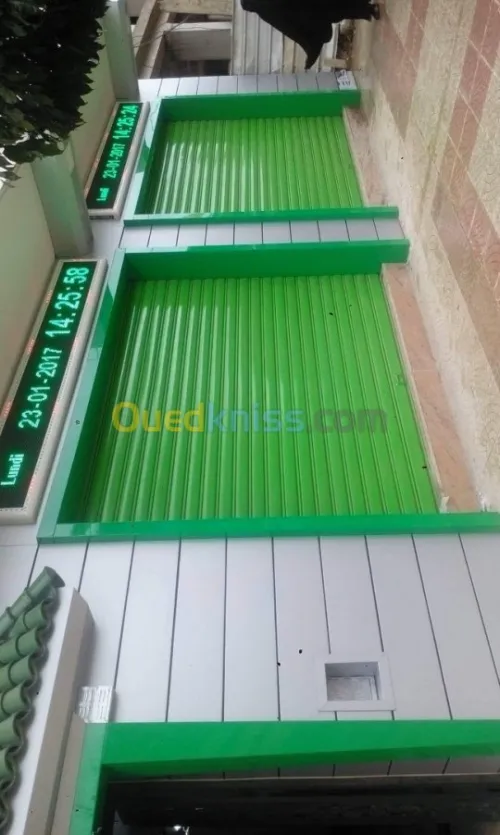 Installation rideaux électrique 